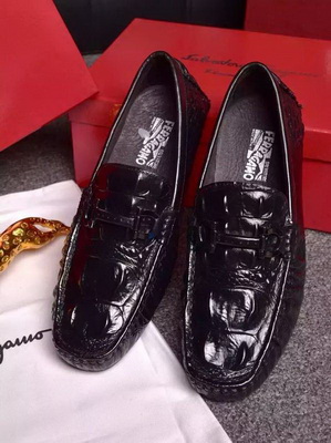 Salvatore Ferragamo Business Casual Men Shoes--010